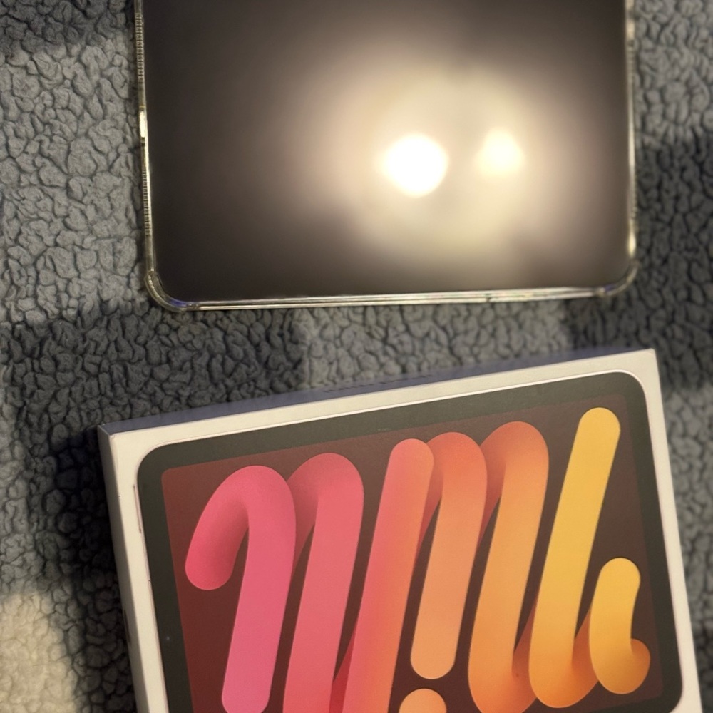 iPad Mini (6th gen) + accessories x2 + screen protector on iPad & one spare